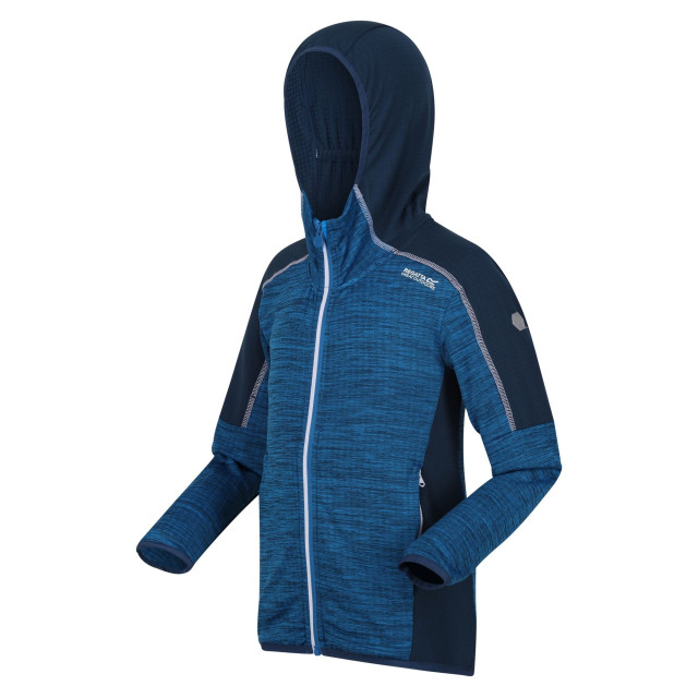 Regatta Burnton full zip fleecejack voor kinderen/kinderen UTRG8889_indigobluebluewing large