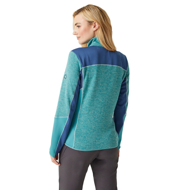 Regatta Dames lindalla v marl full zip fleecejack UTRG8846_bristolbluedustydenim large