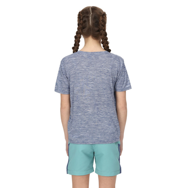 Regatta Kinderen/kinderen fingal editie marl t-shirt UTRG8841_dustydenim large