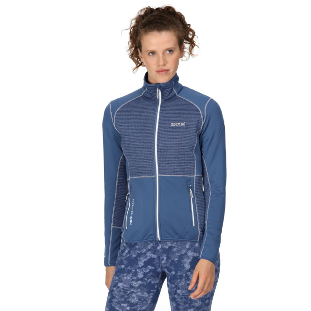 Regatta Dames yare vii marl full zip soft shell jas UTRG8845_dustydenim large