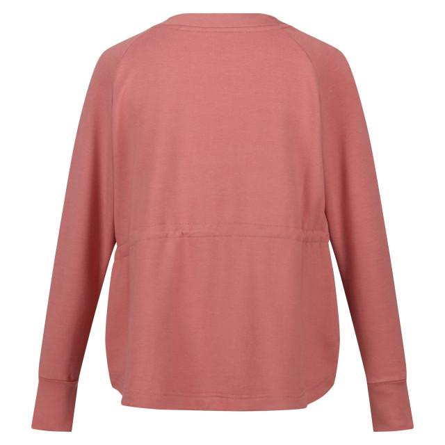 Regatta Dames narine marl sweatshirt UTRG8821_terracotta large