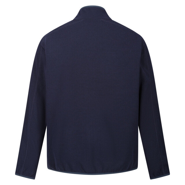 Regatta Heren kinwood full zip fleecejack UTRG8787_navydangerred large