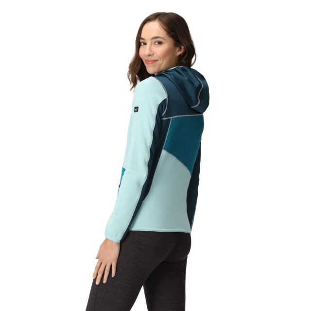 Regatta Dames walbury vi marl full zip fleecejack UTRG8786_seahazereflectinglake large