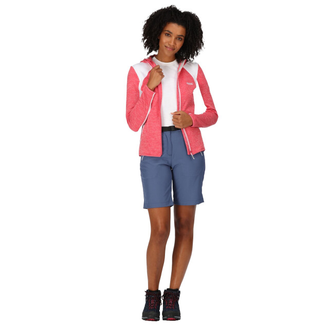 Regatta Dames walbury v contrast panel full zip fleecejack UTRG9516_fruitdovewhite large