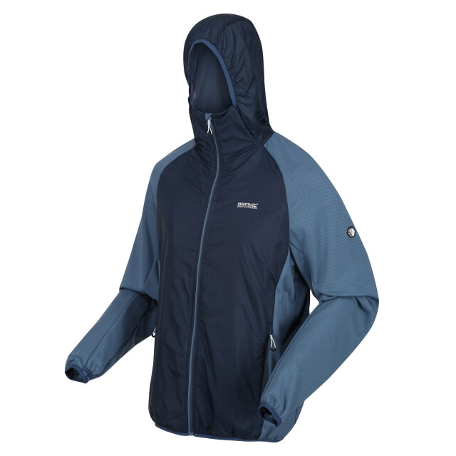 Regatta Heren highton lite hybride soft shell jas met capuchon UTRG9566_bluewingstellar large