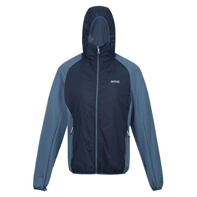 Regatta Heren highton lite hybride soft shell jas met capuchon UTRG9566_bluewingstellar large