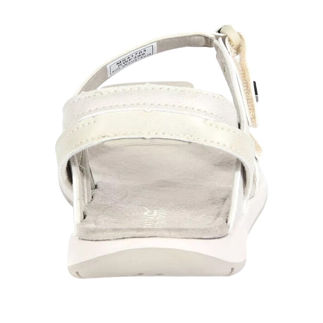 Regatta Grote buiten vrouwen/dames lady santa cruz open teen sandalen UTRG996_naturalwhitesand large
