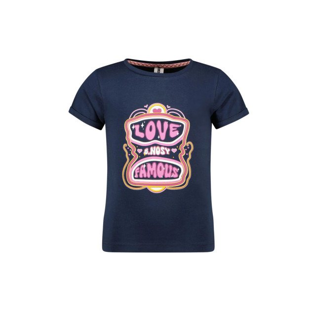 B.Nosy Meisjes t-shirt felice navy 149691063 large