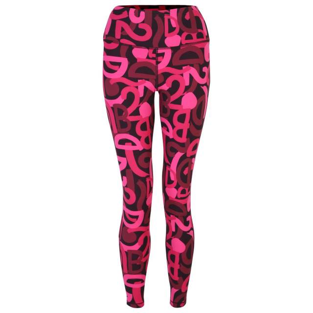 Dare2b Dames influential graffiti lichtgewicht legging UTRG9482_purepink large