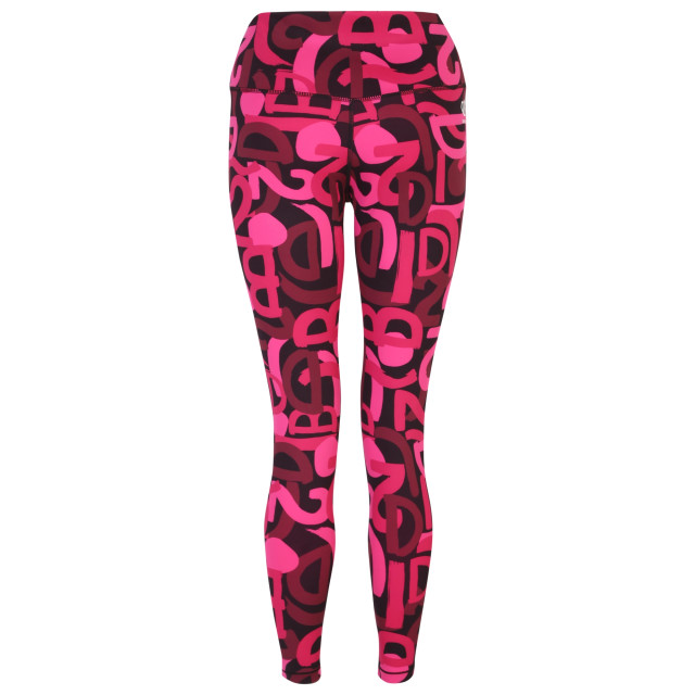 Dare2b Dames influential graffiti lichtgewicht legging UTRG9482_purepink large