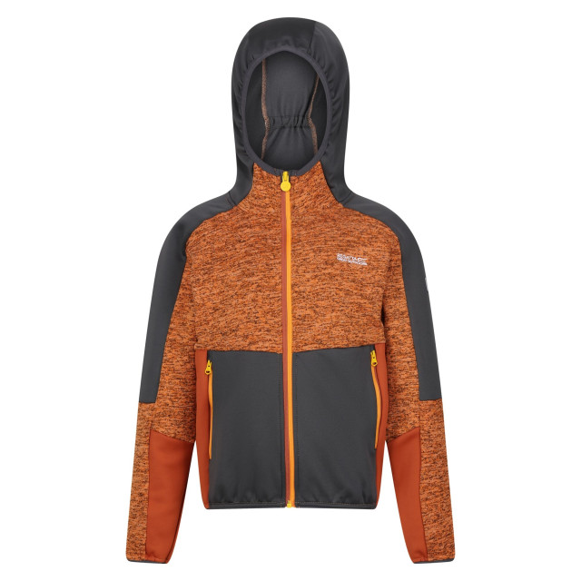 Regatta Kinder/kinder dissolver vii full zip fleecejack UTRG9492_orangepeel large