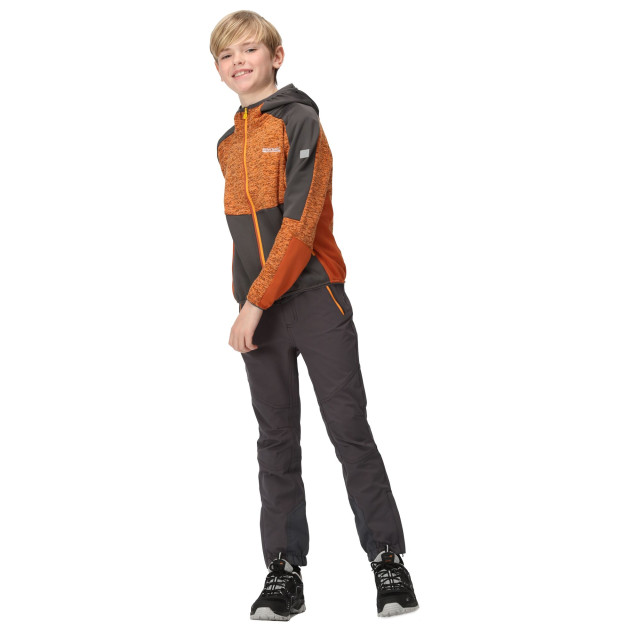 Regatta Kinder/kinder dissolver vii full zip fleecejack UTRG9492_orangepeel large