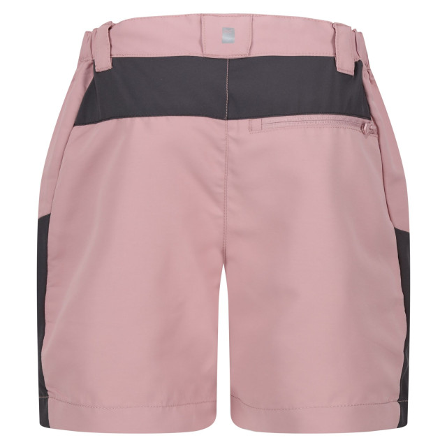 Regatta Kinderen/kinderen sorcer mountain iii korte broek UTRG9499_duskyrosesealgrey large