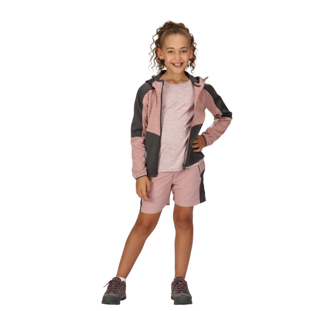 Regatta Kinder/kinder dissolver vii full zip fleecejack UTRG9492_duskyrosesealgrey large