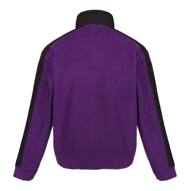 Regatta Heren vintage fleece top UTRG9481_juniperpurpleblack large