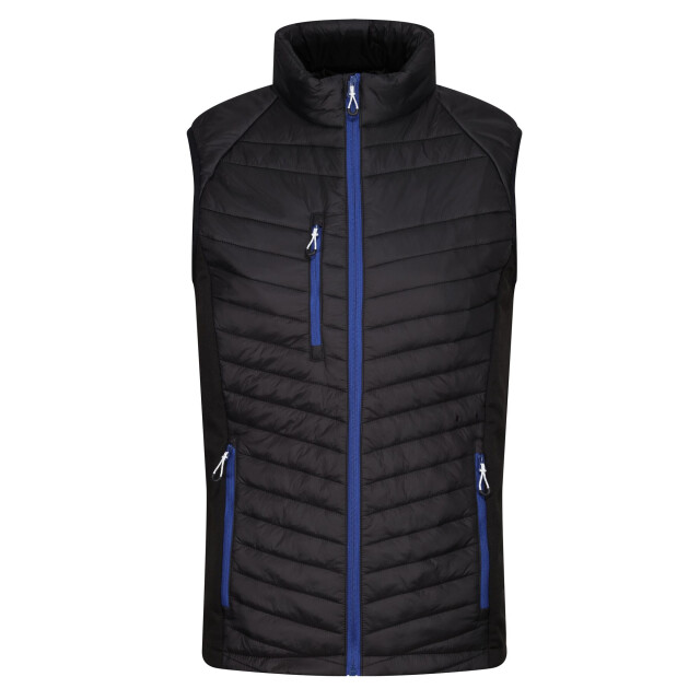 Regatta Heren navigate gewatteerd hybride gilet UTRG9422_blacknewroyal large