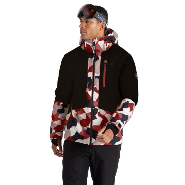 Dare2b Heren edge geometric ski jacket UTRG9419_blackclay large