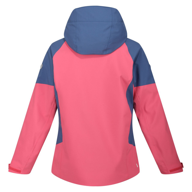 Regatta Dames bosfield kleurblok waterdichte jas UTRG9398_fruitdovedustydenim large