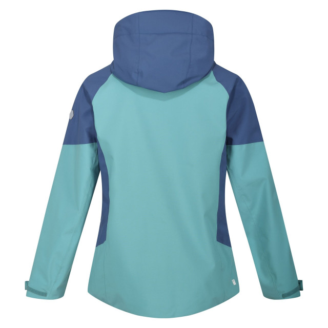 Regatta Dames bosfield kleurblok waterdichte jas UTRG9398_bristolbluedustydenim large