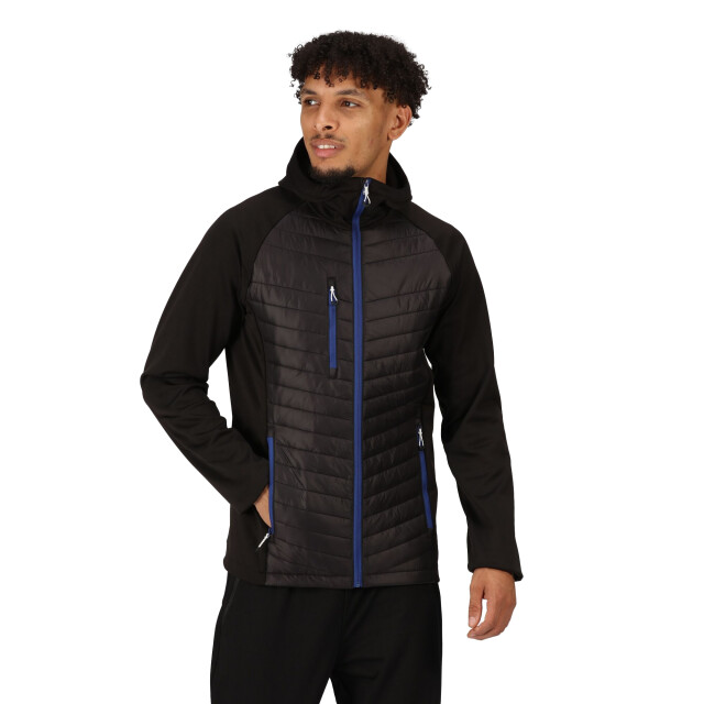 Regatta Heren navigate quilted hybride jas UTRG9341_blacknewroyal large