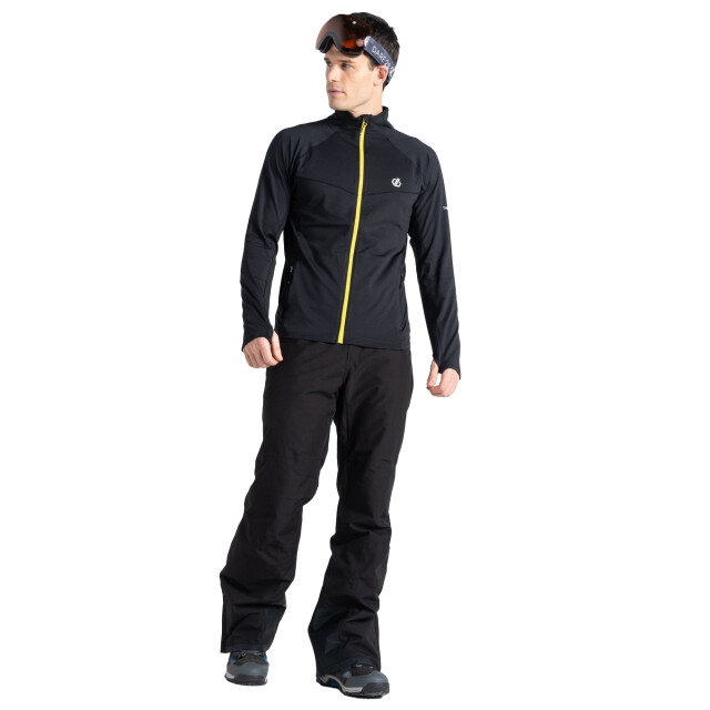 Dare2b Heren substratum core stretch full zip jas UTRG9328_blackneonspring large