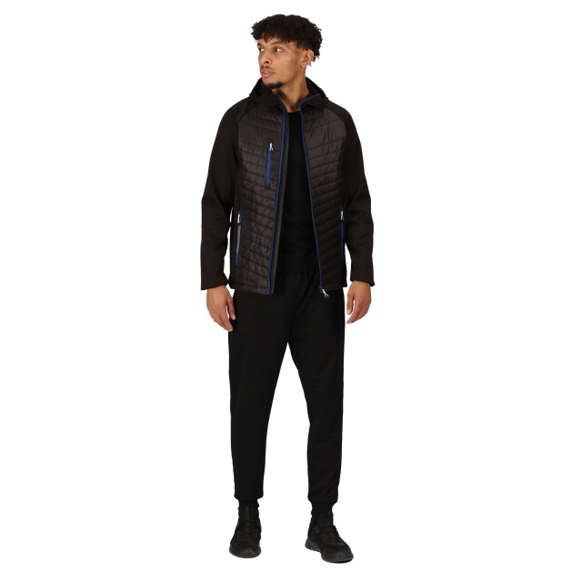 Regatta Heren navigate quilted hybride jas UTRG9341_blacknewroyal large