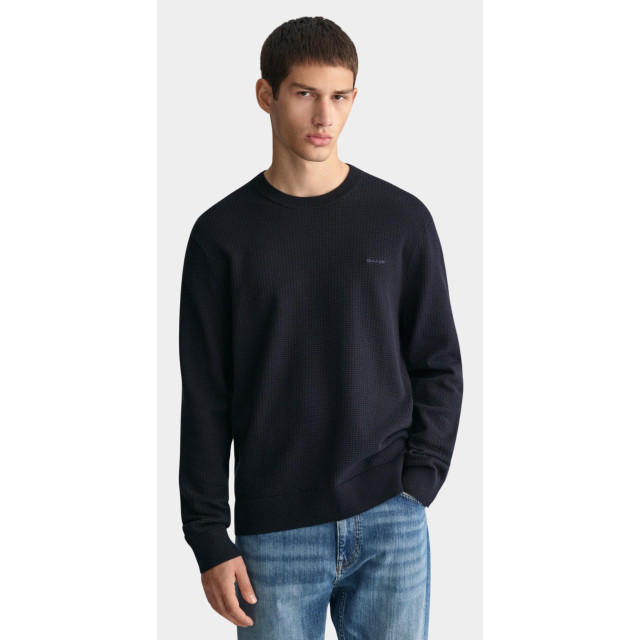 Gant Pullover textured cotton c-neck 8050196/433 181287 large