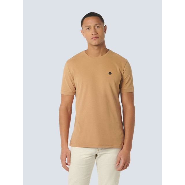 No Excess T-shirt korte mouw ronde hals desert 23360275SN-045 large