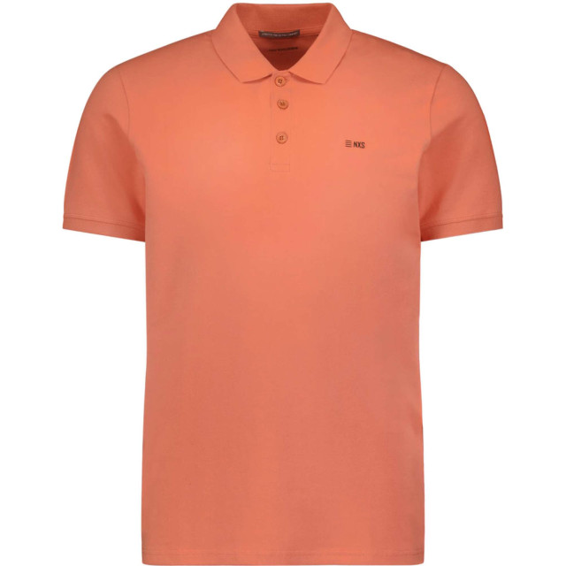 No Excess Polo korte mouw stretch melon 23390160SN-191 large