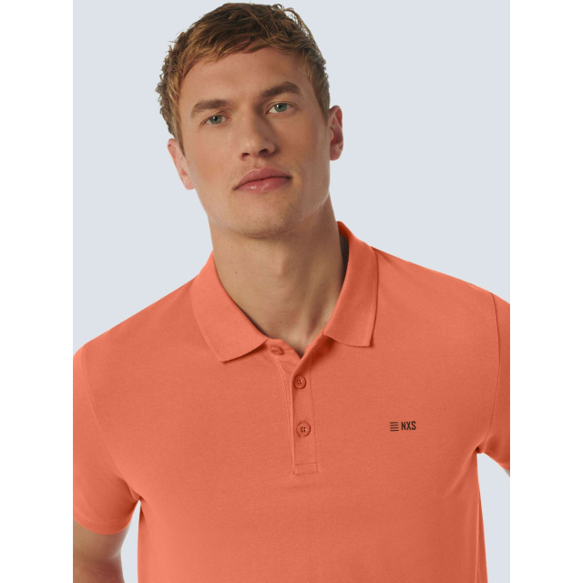 No Excess Polo korte mouw stretch melon 23390160SN-191 large