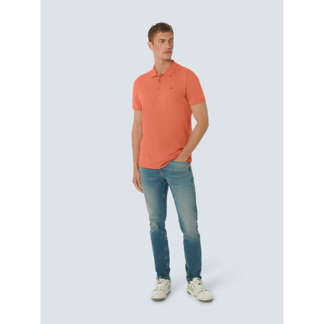 No Excess Polo korte mouw stretch melon 23390160SN-191 large