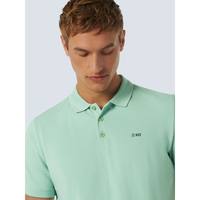 No Excess Polo korte mouw stretch mint 23390160SN-058 large