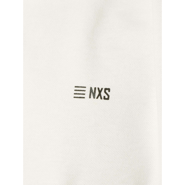 No Excess Polo korte mouw stretch white 23390160SN-010 large