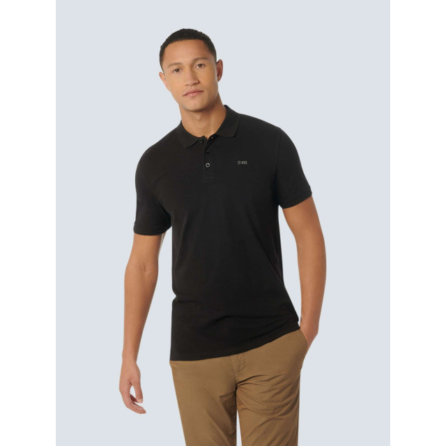 No Excess Polo korte mouw stretch black 23390160SN-020 large