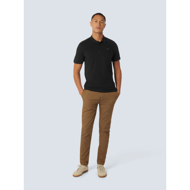 No Excess Polo korte mouw stretch black 23390160SN-020 large