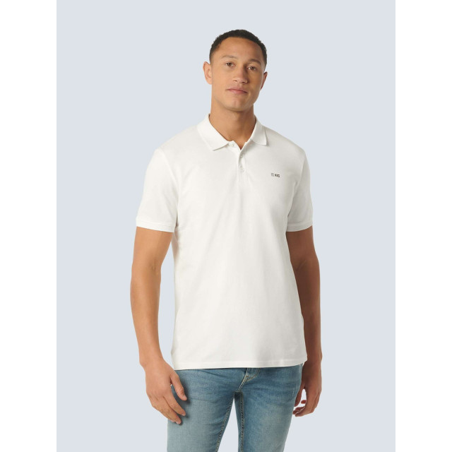 No Excess Polo korte mouw stretch white 23390160SN-010 large