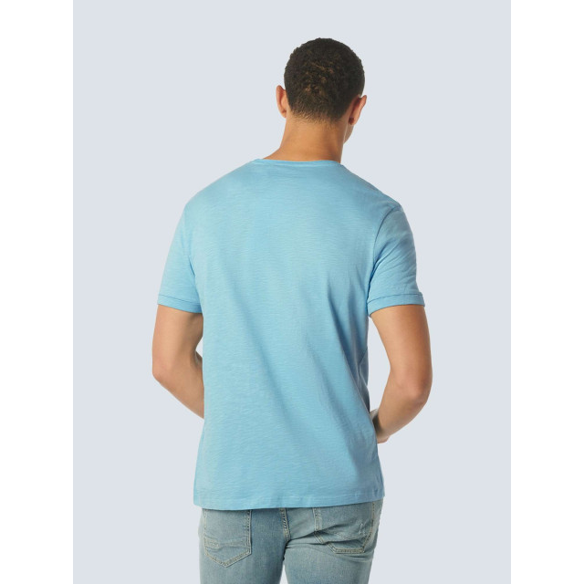 No Excess T-shirt korte mouw ronde hals aqua 23340202SN-036 large