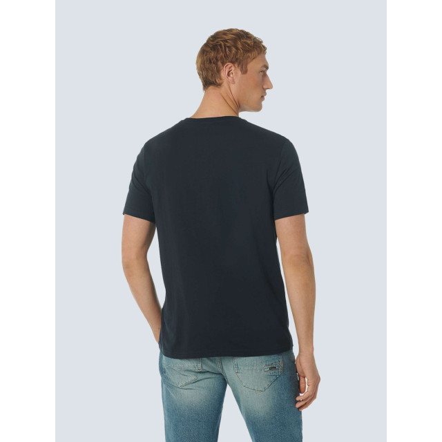 No Excess T-shirt korte mouw ronde hals basic night 23340101SN-078 large