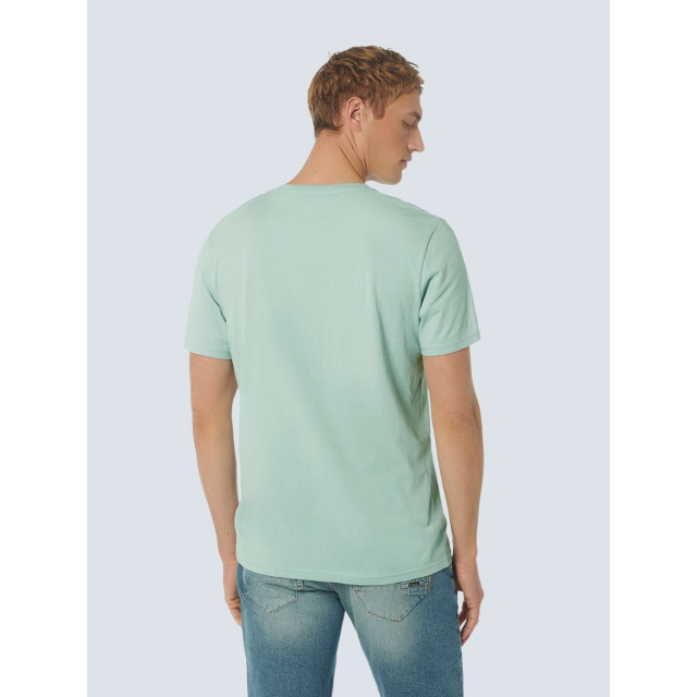 No Excess T-shirt korte mouw ronde hals basic mint 23340101SN-058 large