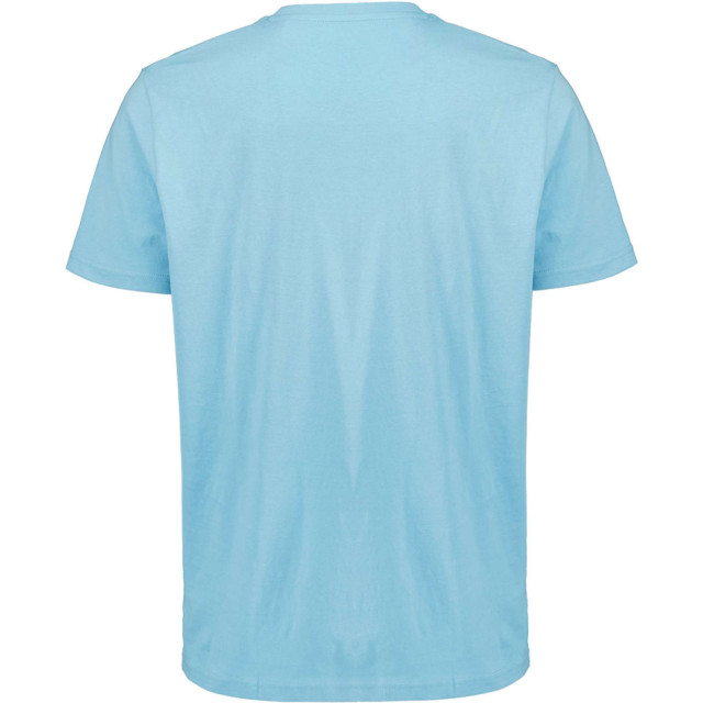 No Excess T-shirt korte mouw ronde hals basic aqua 23340101SN-036 large