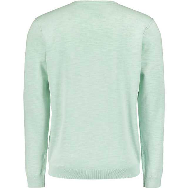 No Excess Trui ronde hals garment dyed mint 23210103SN-058 large