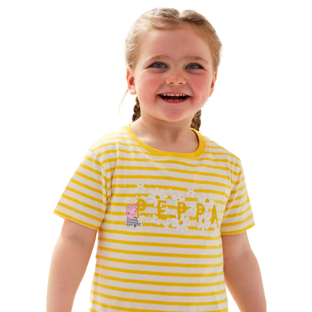 Regatta Baby peppa pig t-shirt UTRG7882_maizeyellow large