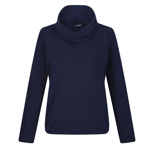 Regatta Dames adarae fleece sweatshirt met rol hals UTRG9188_navy large