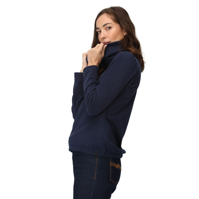 Regatta Dames adarae fleece sweatshirt met rol hals UTRG9188_navy large