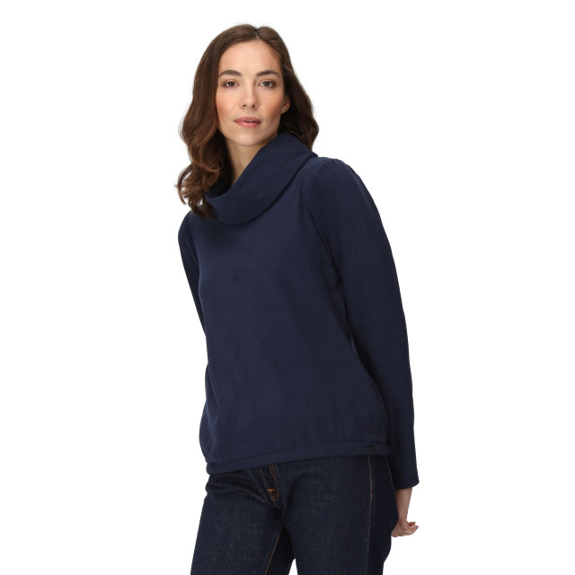 Regatta Dames adarae fleece sweatshirt met rol hals UTRG9188_navy large