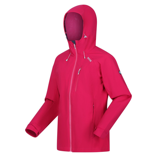 Regatta Dames birchdale waterdichte shell jas UTRG3330_pinkpotion large