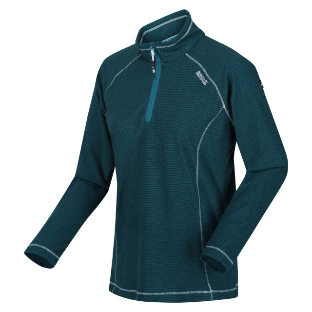 Regatta Geweldige outdoor dames montes half zip fleece top UTRG1953_gulfstream large