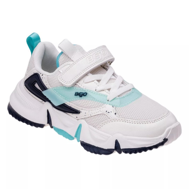 Bejo Meisjes maggie trainers UTIG2702_whitelightturquoise large