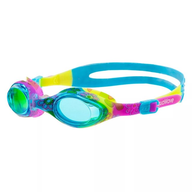 Aquawave Zwembril met wateropdruk voor kinderen UTIG2719_bluelimepinktransparentblue large