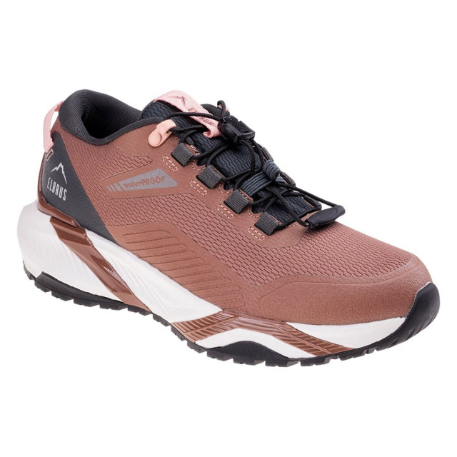 Elbrus Dames faren trainers UTIG2658_darkroseasphaltpeachamber large